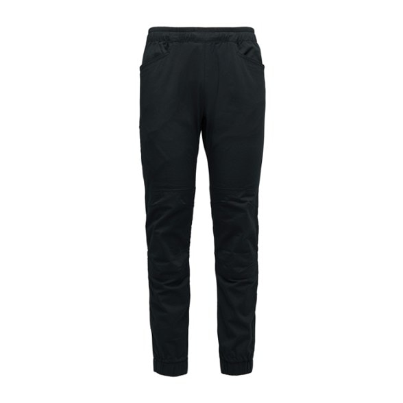 Summit Pro Climbing Pants for men, showcasing the soft drawstring waist and tapered fit.