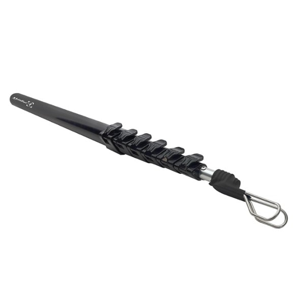 Close-up of Metolius Super Stick Clip demonstrating its telescopic feature.