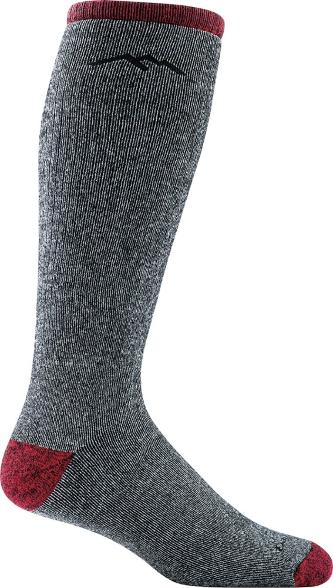 Darn Tough men's mountaineering socks showcasing heavy cushioning for cold weather hiking.