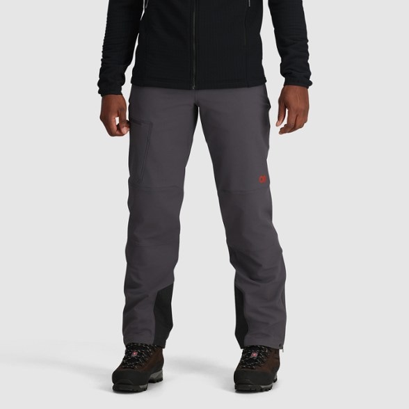 Cirque III Men's Outdoor Pants showcasing their versatility on a mountain trail