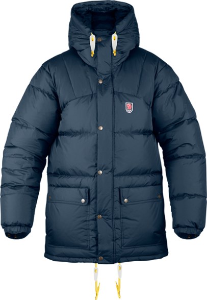 Alpine Explorer Down Jacket front view showcasing the design and fit.