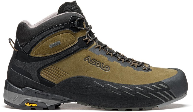 Men's Eldo waterproof approach boots from the side, showcasing the water-resistant suede