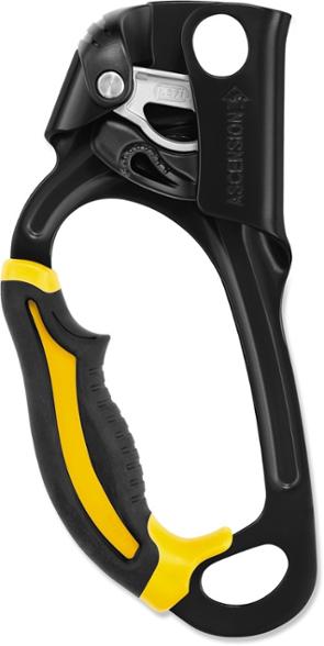 ErgoGrip Ascender demonstrating comfortable grip for left-handed climbers.