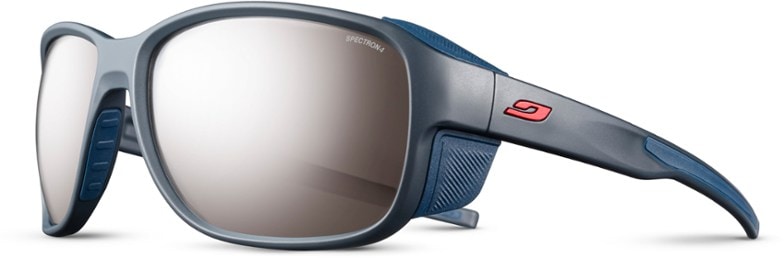Montebianco 2 Performance Sunglasses for mountaineering, angled view.