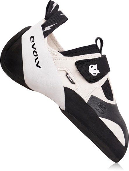 Close-up of Zenith Performance Climbing Shoes showcasing their sock upper design.