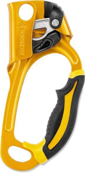 Pro Ascender right-hand climbing tool showcasing ergonomic grip and wide opening.