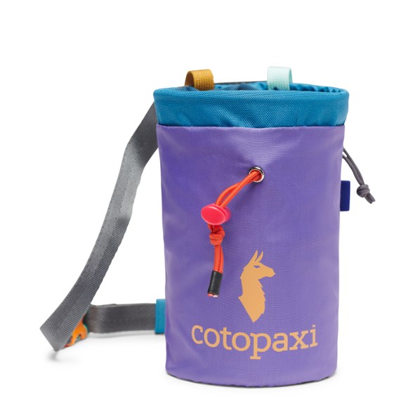 Halcon Chalk Bag with structured opening for easy chalk access