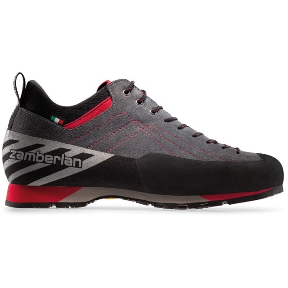 Zamberlan El Cap RR climbing shoes showcasing ankle support and durability.