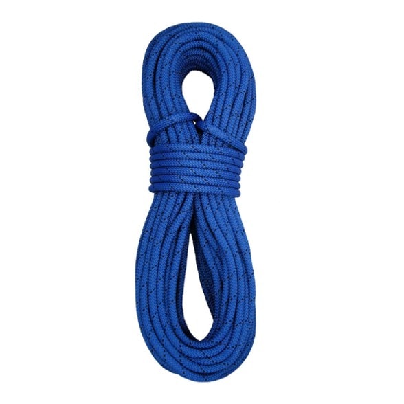 Close-up of SafetyPro Elite 10mm static rope showing durable kernmantle weave for rescue rope use