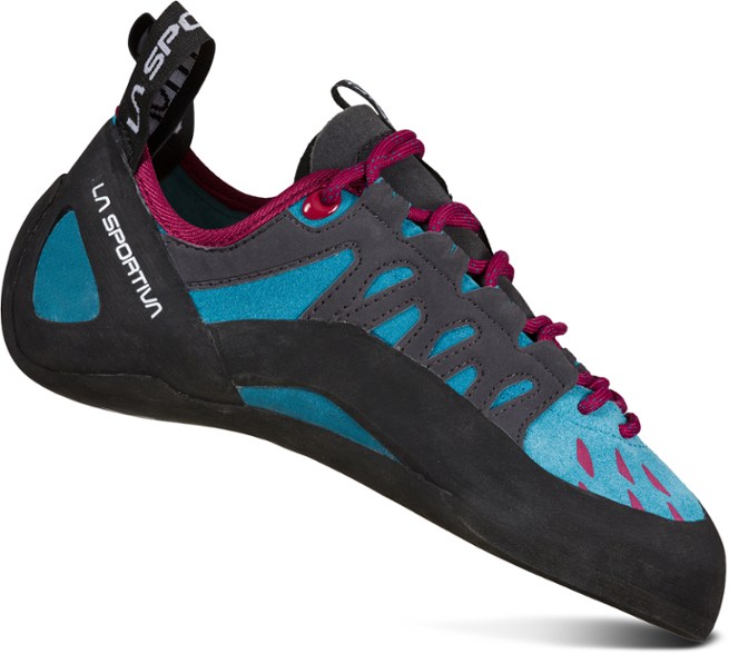 Tarantulace women's climbing shoes showcasing side view, perfect for outdoor climbing.