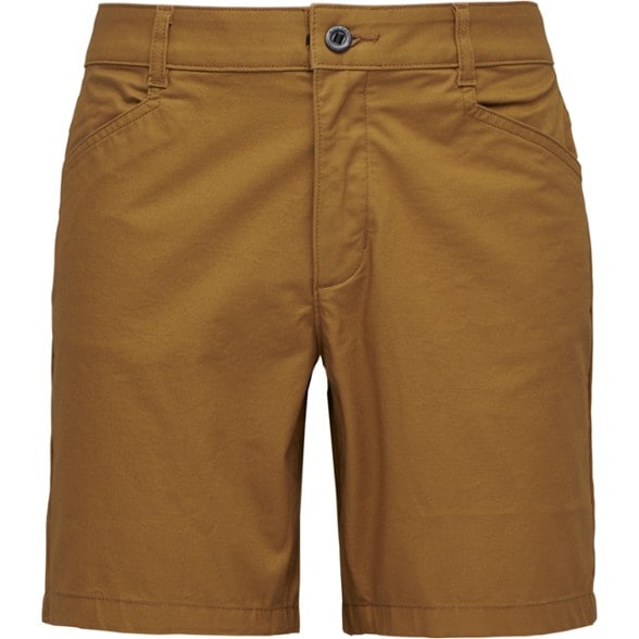 Front view of the Ultimate Men's Canvas Hiking Shorts showcasing the durable fabric and pockets.