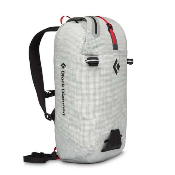 Front view of the Summit Ready 20 Ultralight Backpack showcasing its lightweight design and top closure.