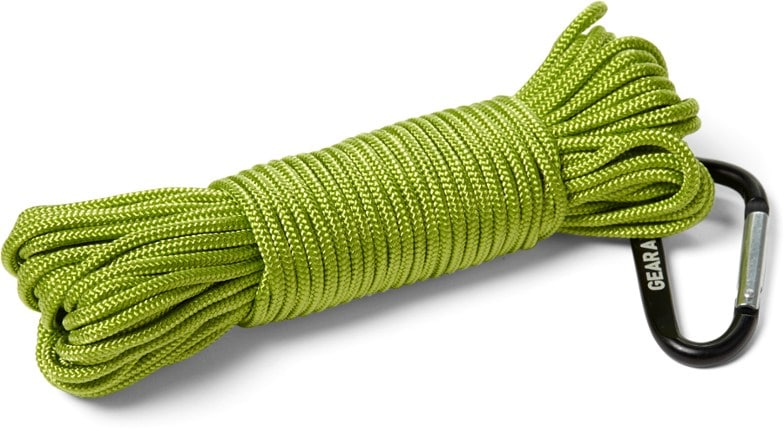 Close-up of TrailFlex 325 paracord showing tightly woven nylon texture and 3mm thickness
