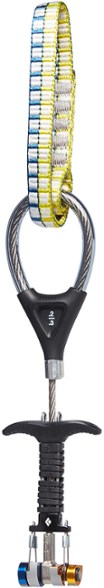 Close-up of Black Diamond Camalot Z4 Offset cam showing its unique design features.